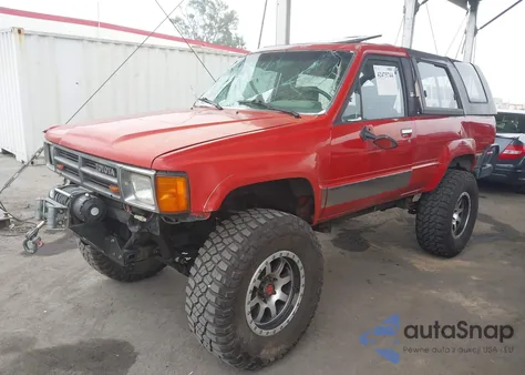 1987 Toyota 4Runner Rn60 из США, поврежденный, VIN JT4RN62S4H0116520